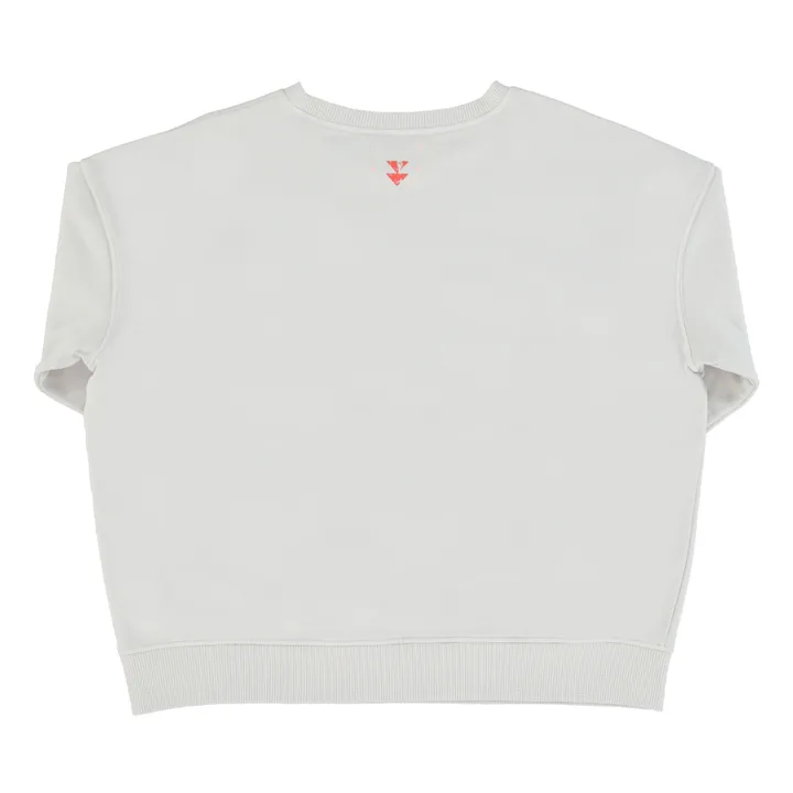 Sisters Department Sweat Julie Coton Bio | Gris clair
