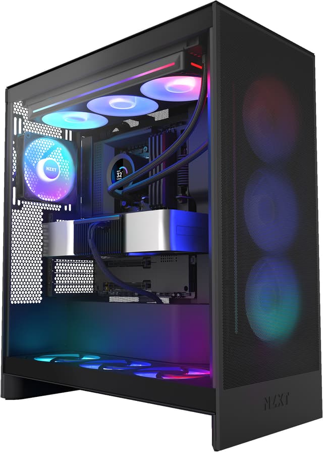 NZXT Kraken Plus 360 RGB AiO-køler (sort)