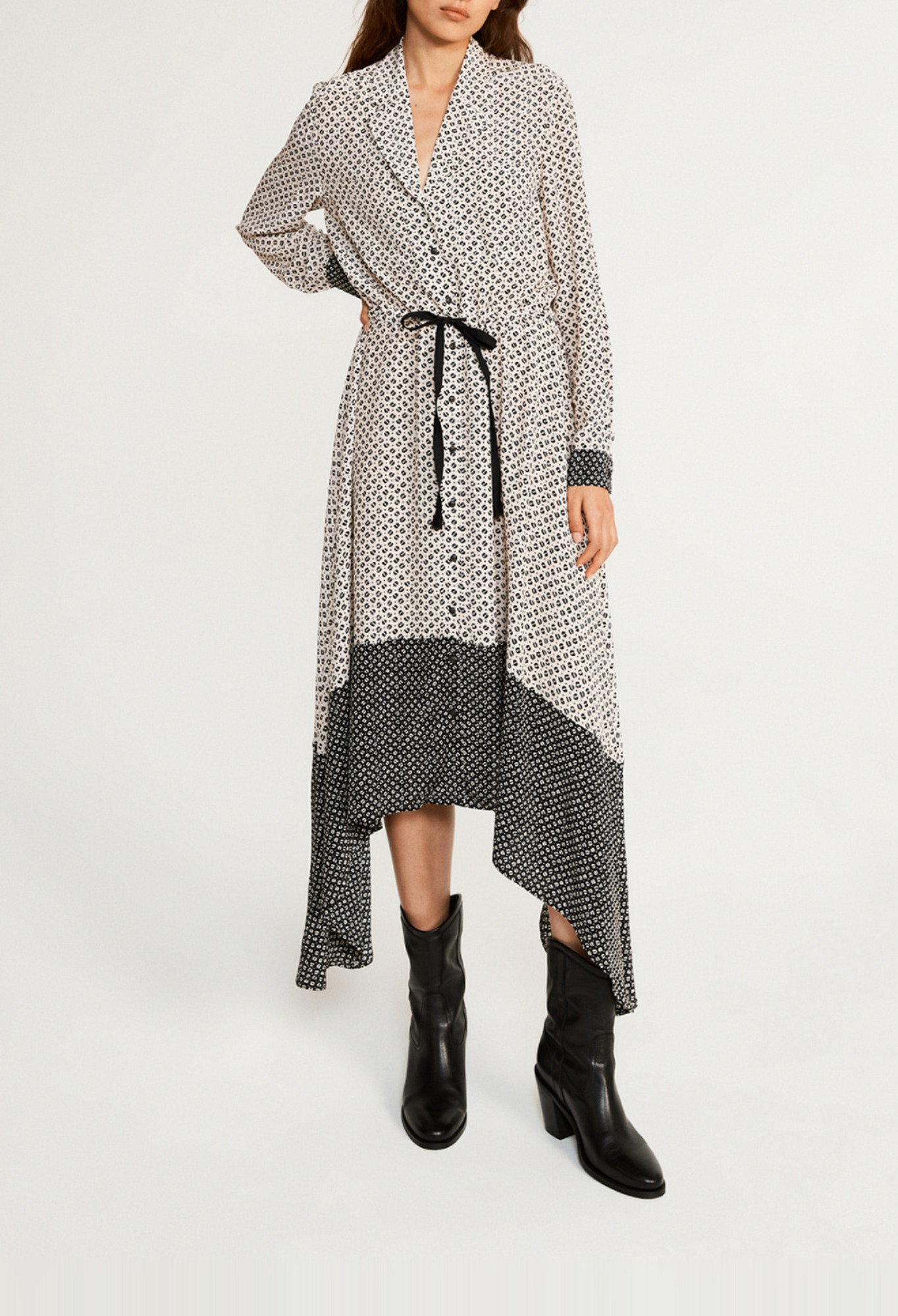 Robe asymetrique
