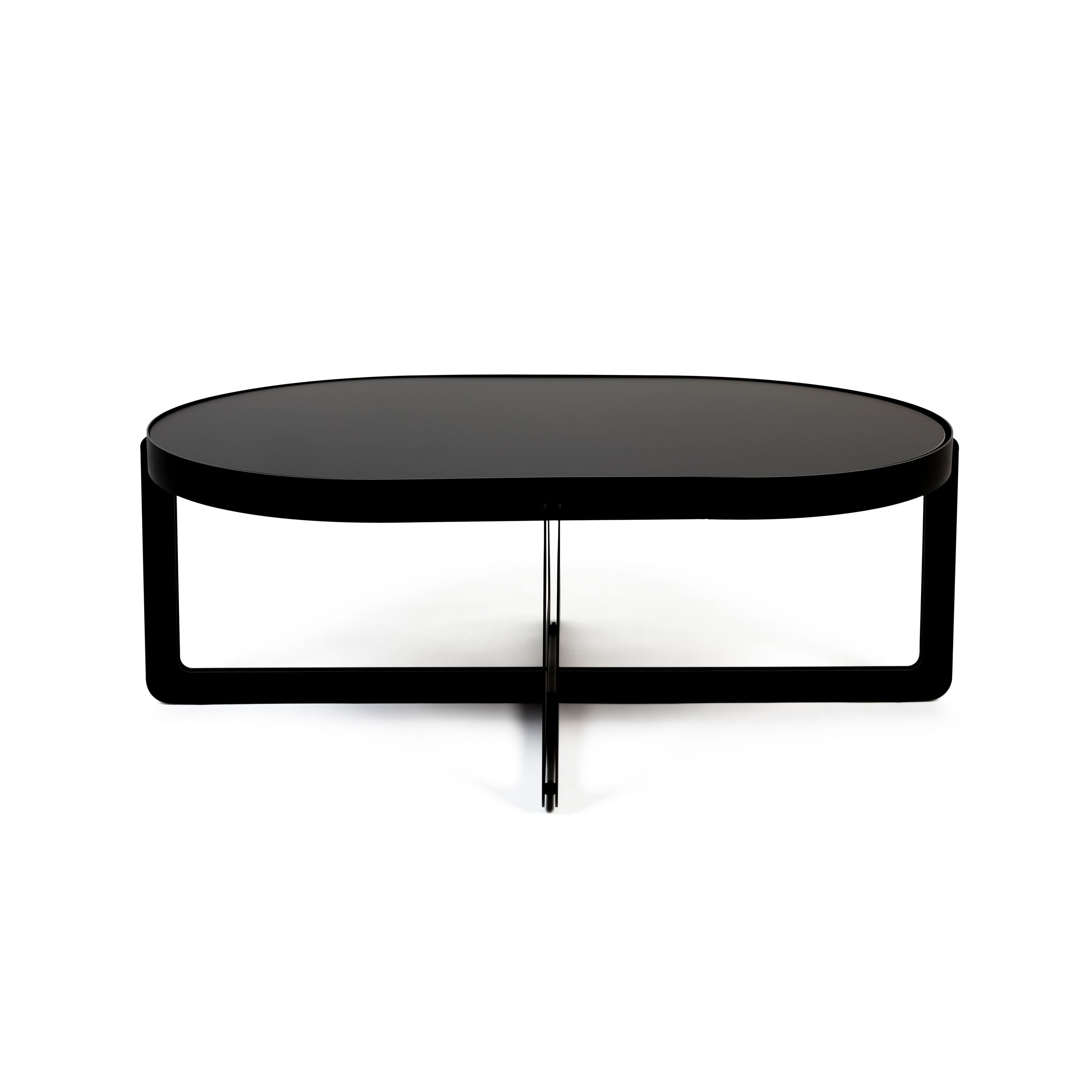 Zuiver Centre Salontafel Ovaal Zwart