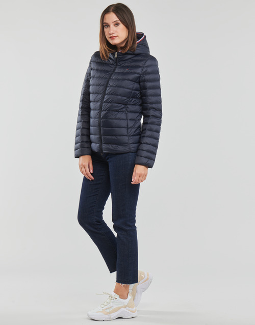 Tommy Hilfiger - CHEVRON SORONA TEDDY LINED MAXI - Marine