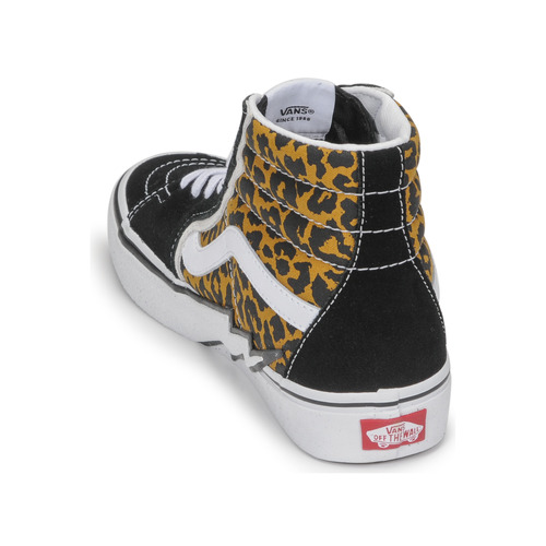 Vans - UA SK8-HI BOLT - Noir / Léopard