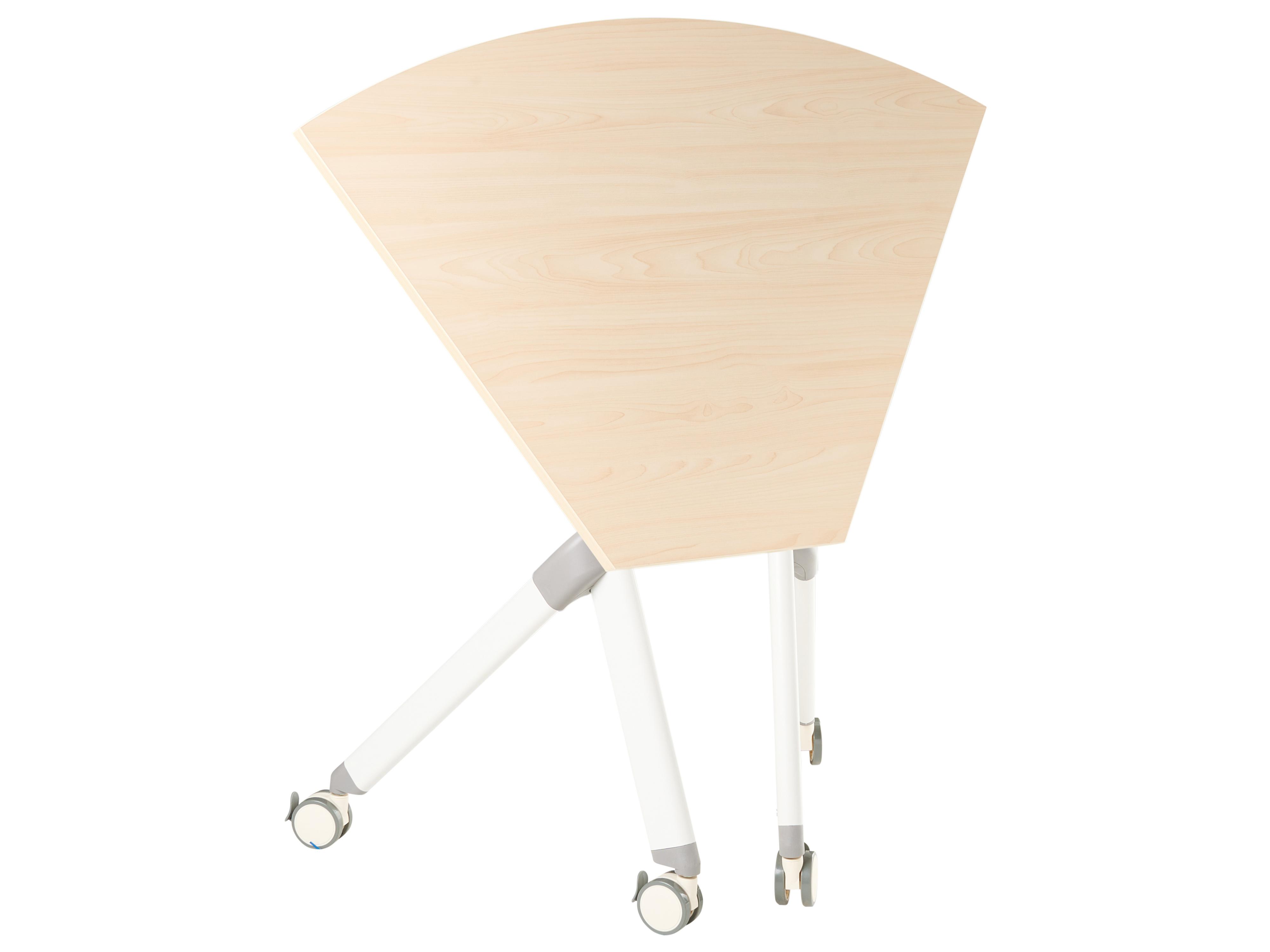 Opvouwbare hoekbureau-module BENDI Lichtbruin 90 cm 64 cm