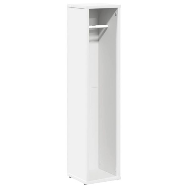 Móvel de WC vidaXL com Suporte de Rolos 20,5x20x90 cm Branco - 1398073958