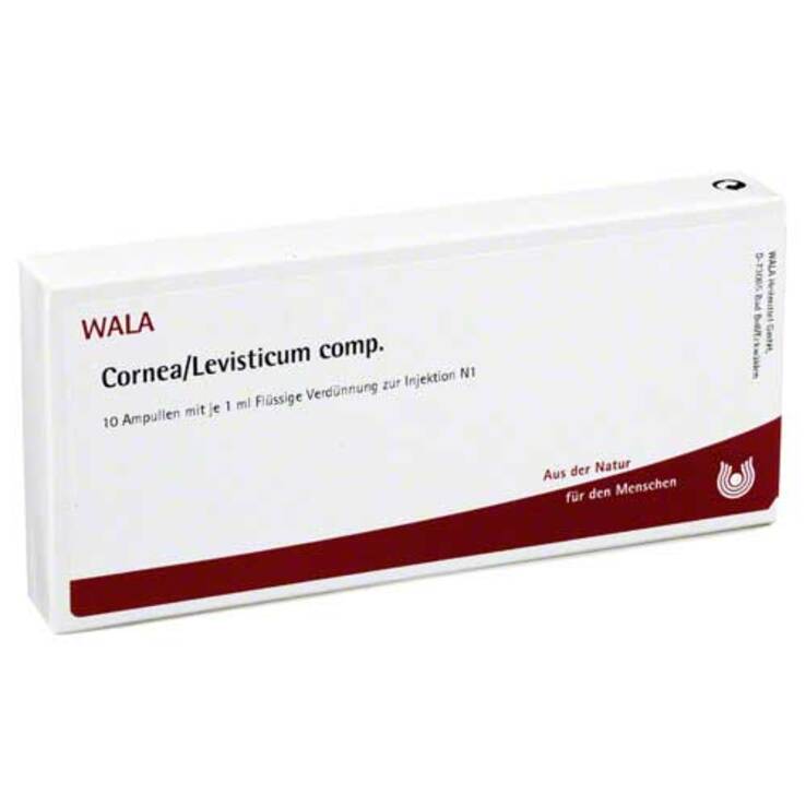 Cornea / Levisticum comp. Ampullen, 10X1 ml