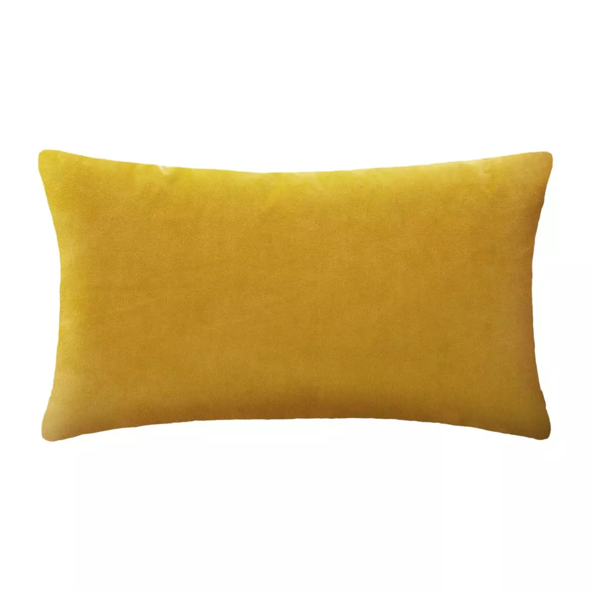 Coussin rectangulaire velours (30 x 50 cm) Or Tropic Jaune ocre