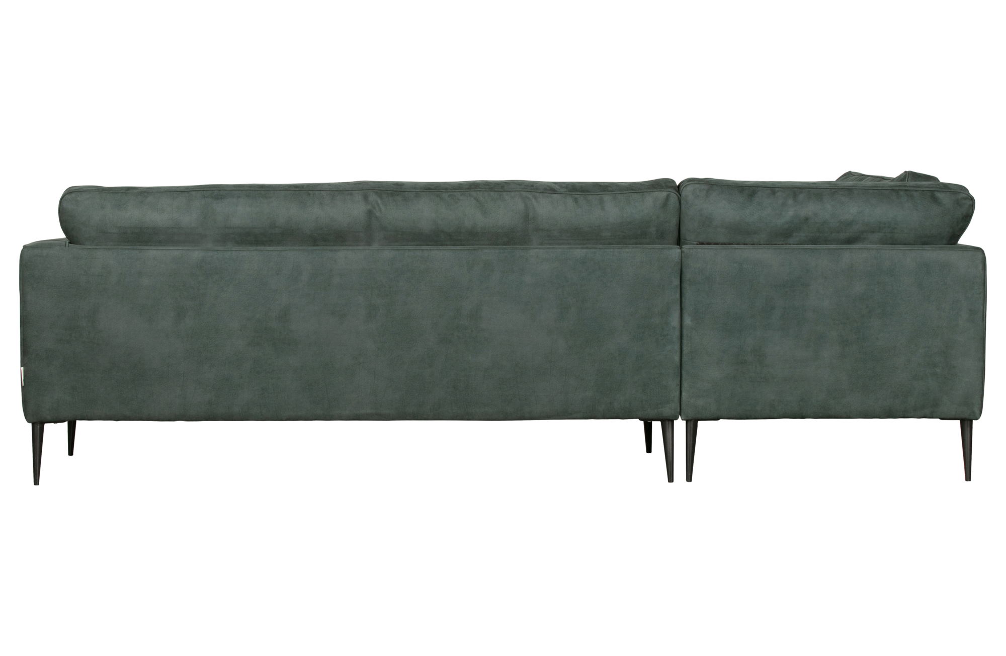 Hoekbank Crew links Vtwonen Crew Hoekbank Links Suede - Petrol