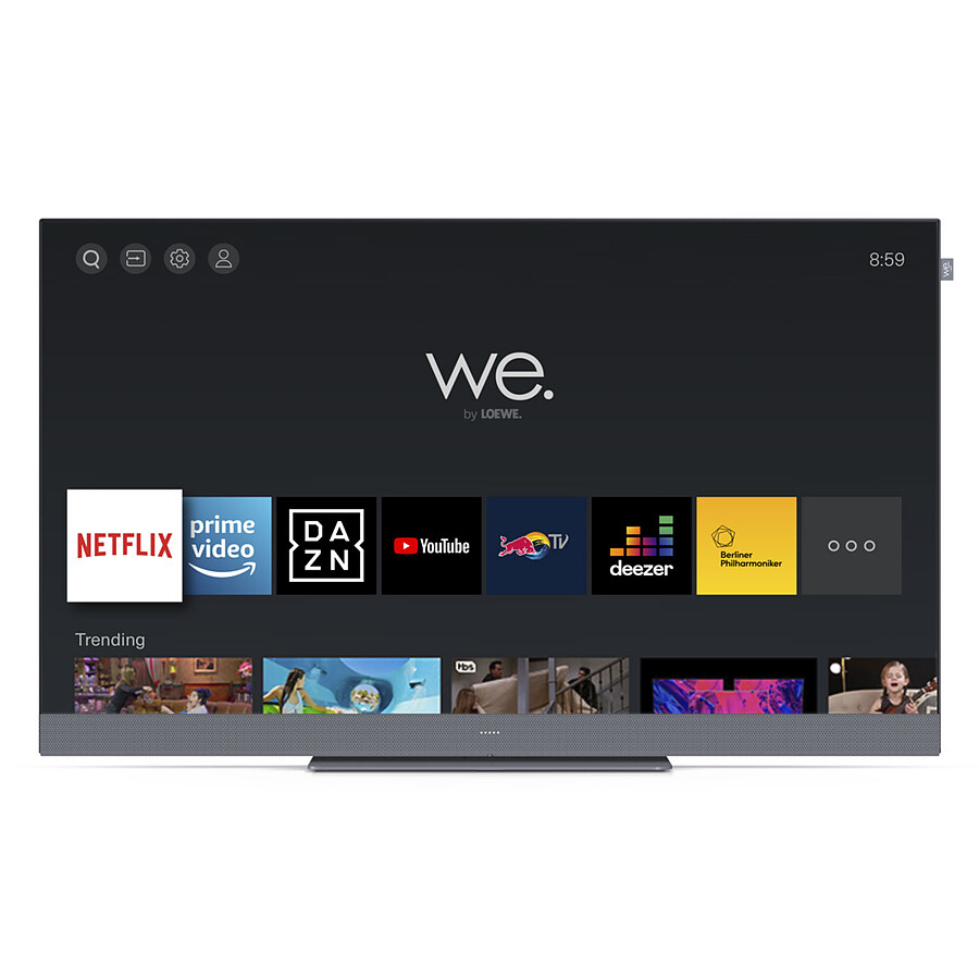Loewe We. SEE 43 Storm Grey - TV UHD - 108 cm