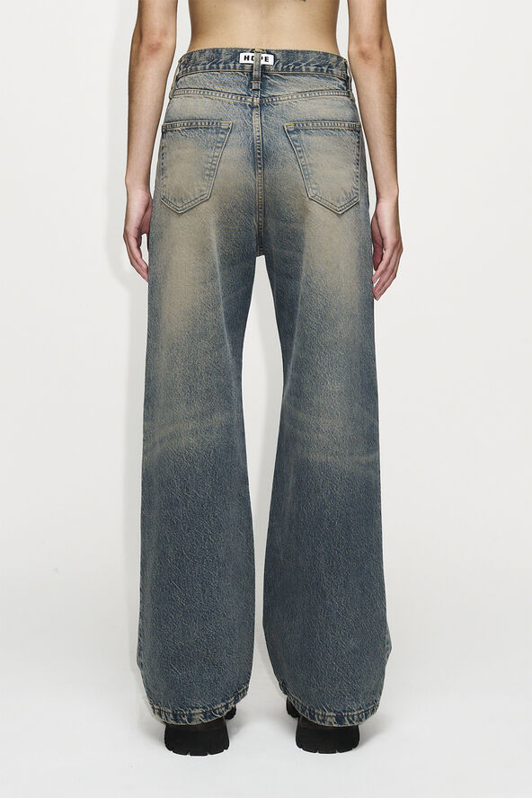 Hope SKID JEANS Mid blue dirty