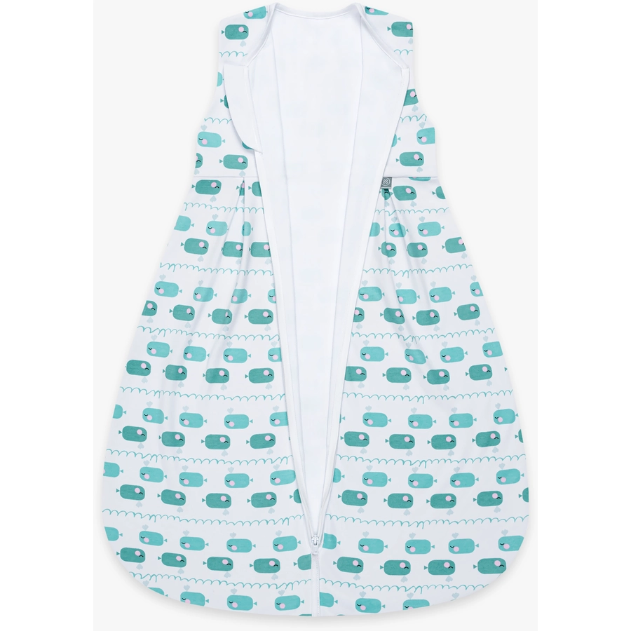 emma & noah Schlafsack Wal Blau