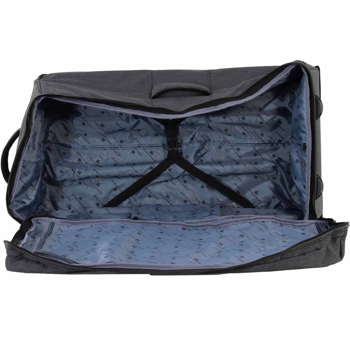 David Jones Sac de voyage avec roulettes 120L grand volume David Jones taille XL 78cm