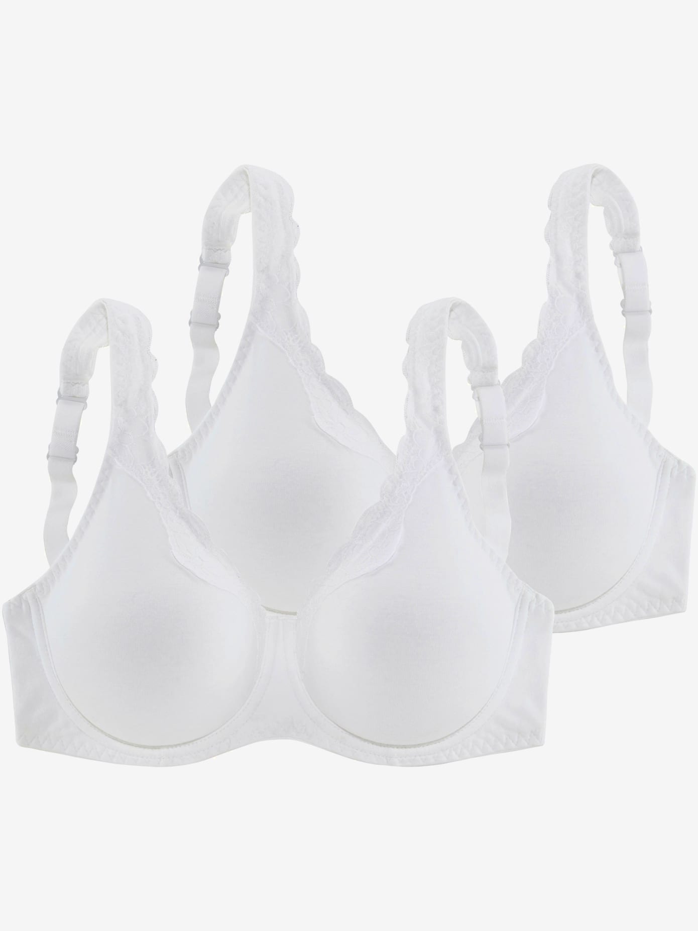 Soutien-gorge à armatures, bonnets préformés doublés sans couture