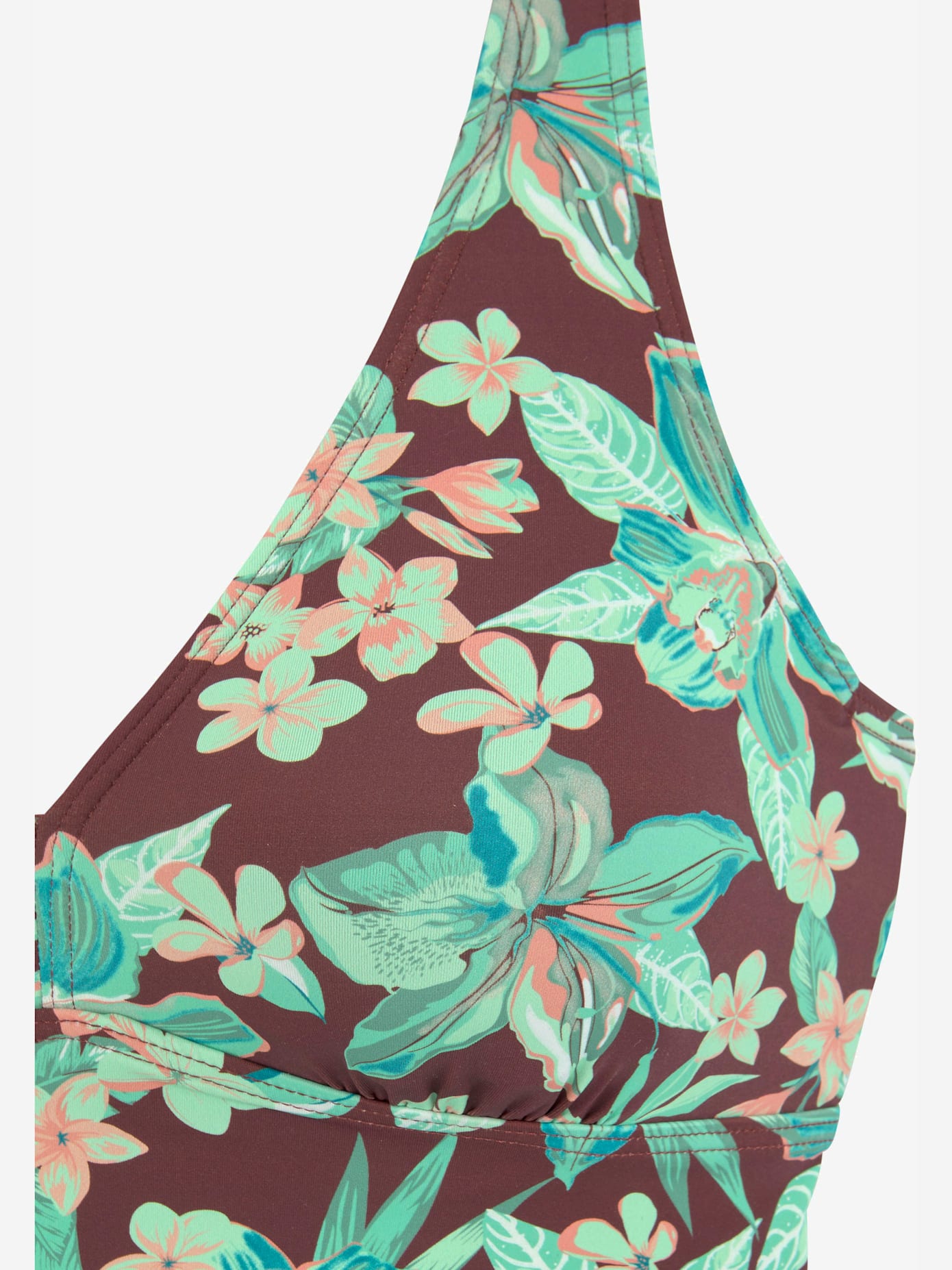 Tankini à armatures motif floral – chaque pièce est unique