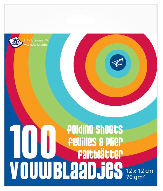Vouwblaadjes 12cm 100st