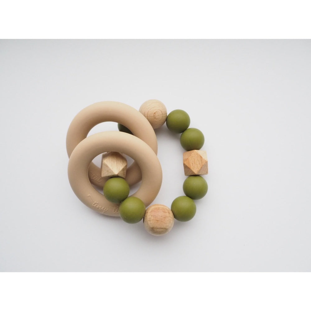 Køb Tiny Tot Army Green Rangle Nordic Love