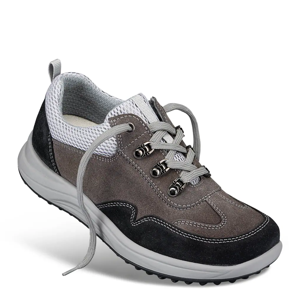 DAMEN - Schnürschuh ENNIS III TEX grau-schwarz