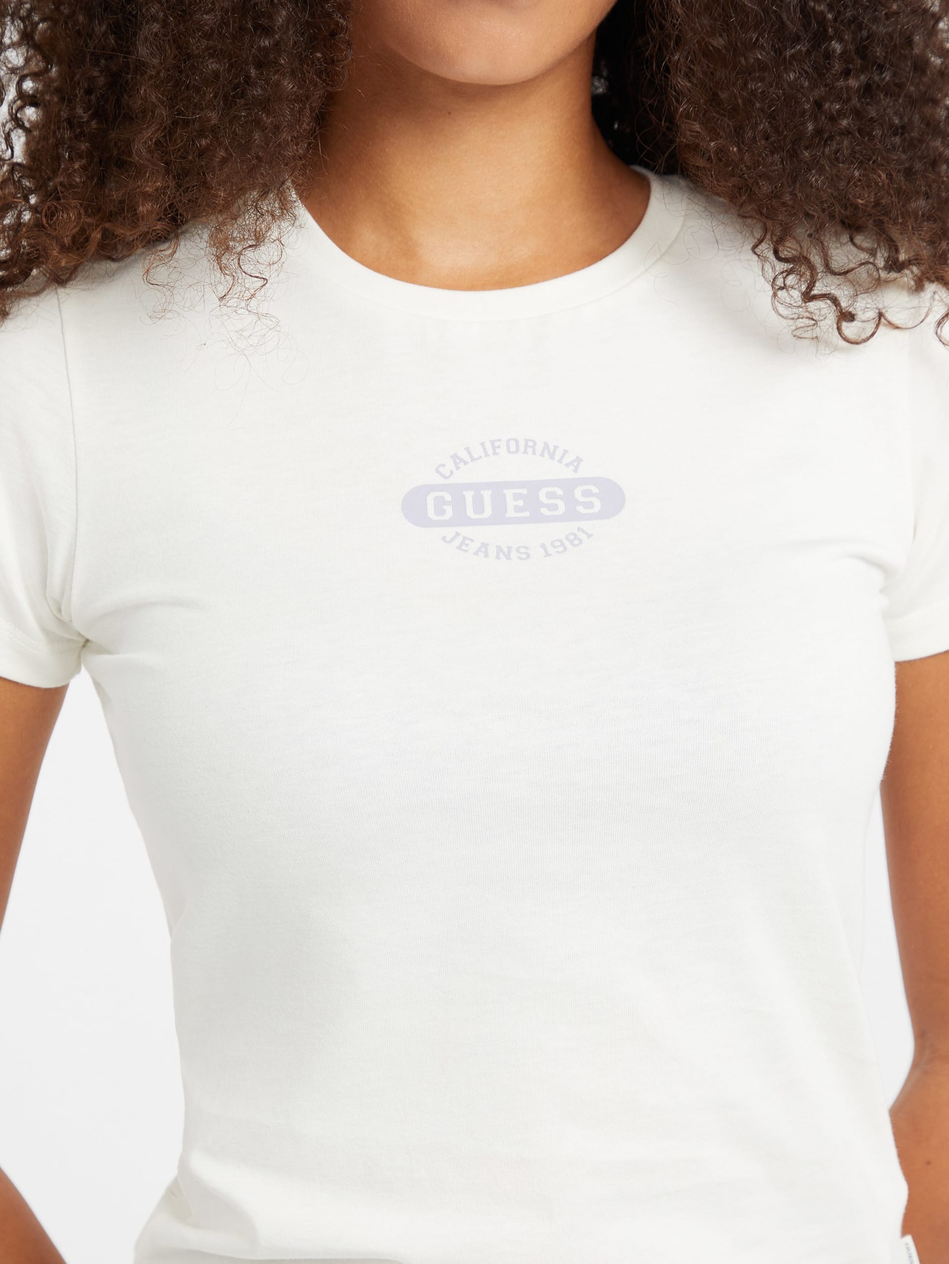 Camiseta Slim Heathered Stamp Logo