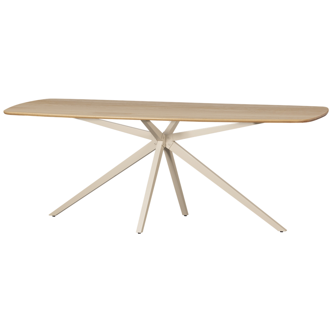 WOOOD   Tablo Kruispoot Eettafel