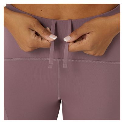 Collant 3/4 Asics Road High Waist Capri Tight Violet Femme