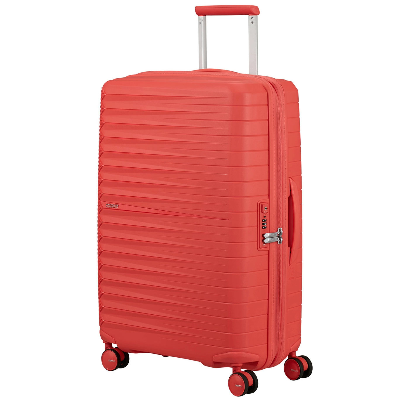 American Tourister Fastforward Spinner 68 EXP Sunset Coral