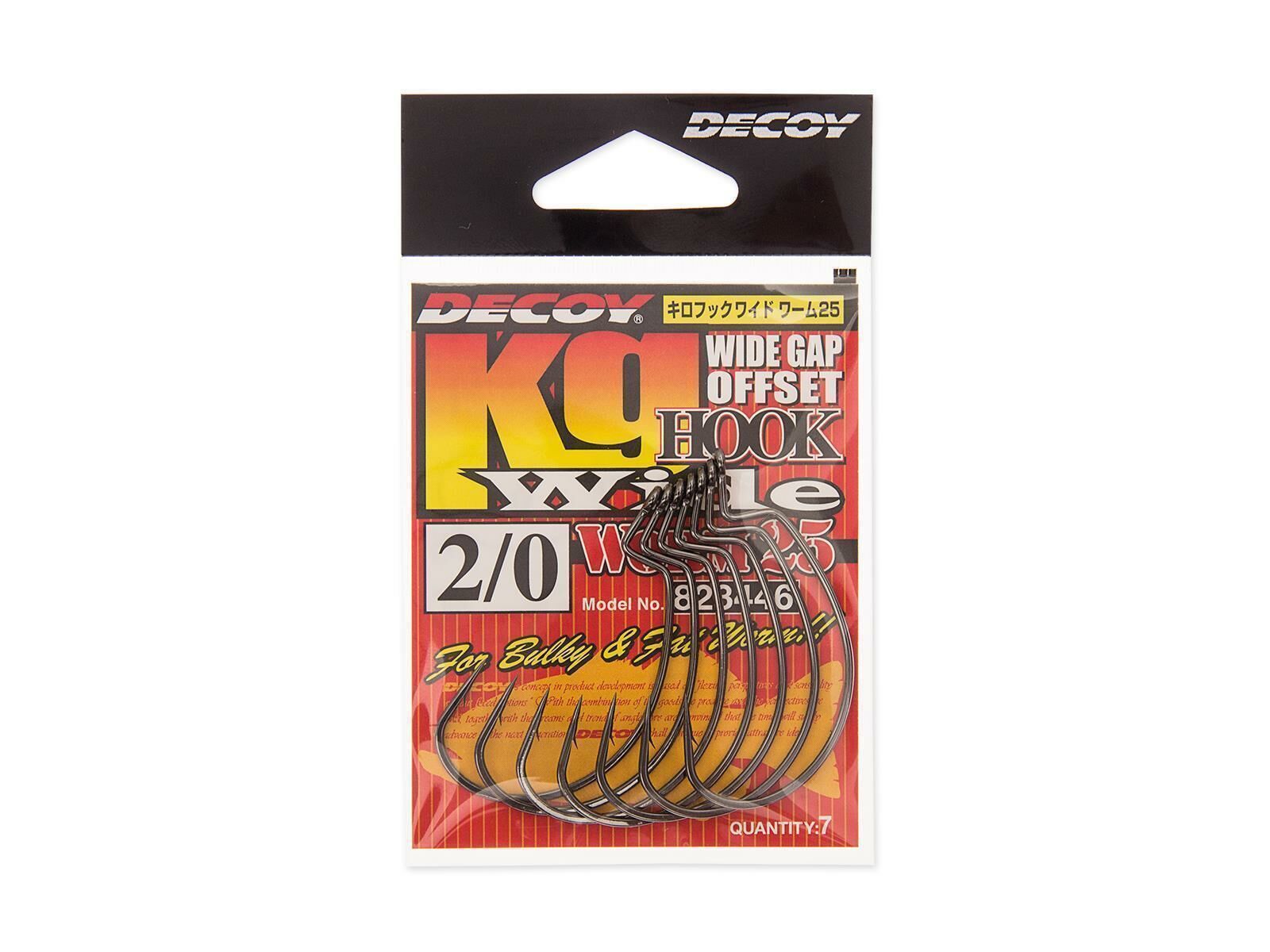 Kg Hook Wide Worm25 - Gr. 1/0(DECOY)