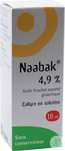 Naabak 4,9% Gouttes Oculaires Flacon Compte-Gouttes 10ml