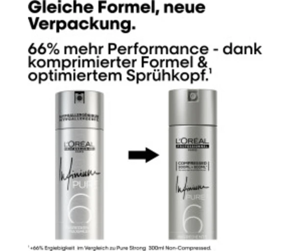 L'Oréal Professionnel Infinium Pure Strong Compressed Spray