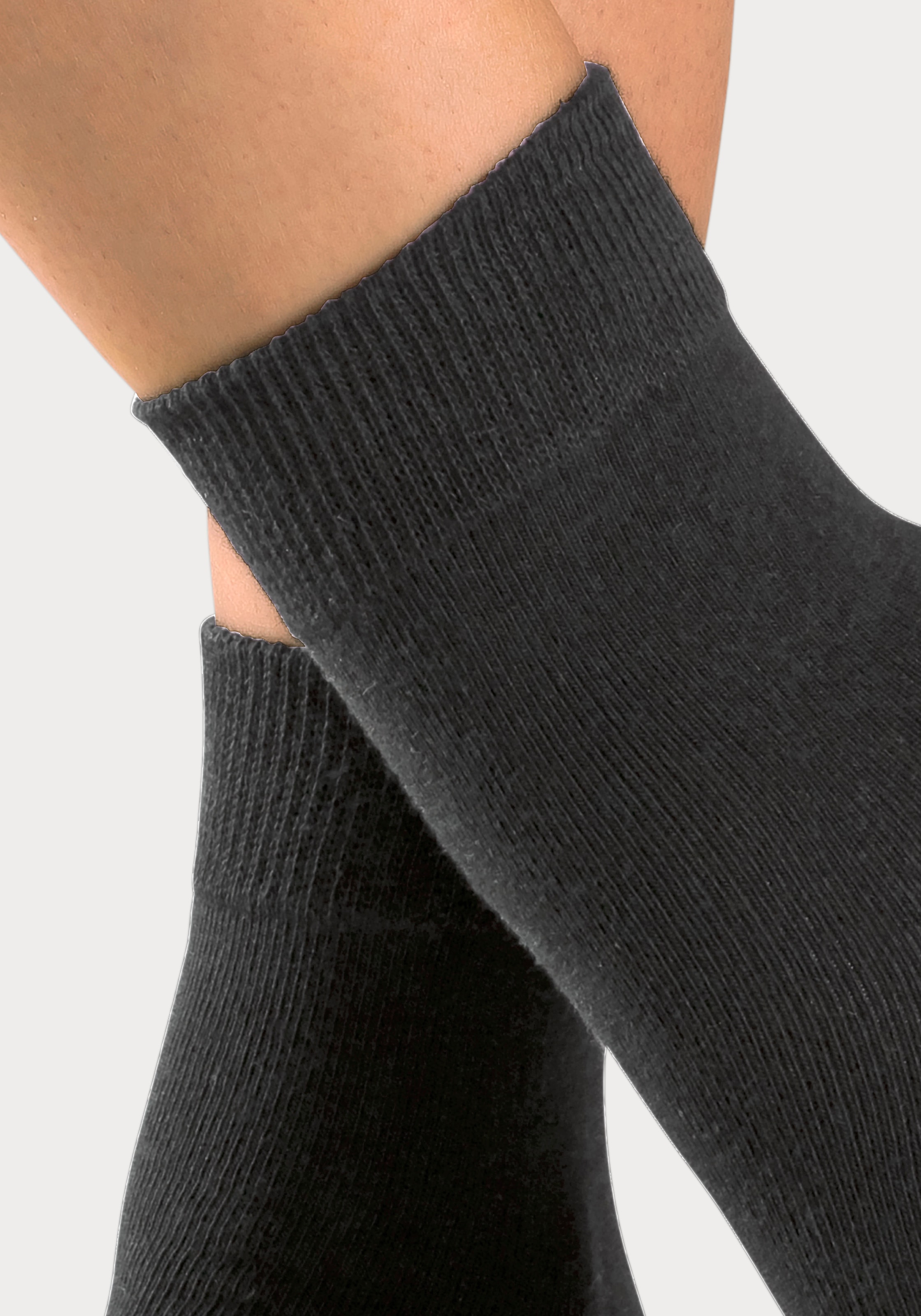 H.I.S Basicsocken Packung, 5 Paar tlg. mit besonders weichem Bündchen