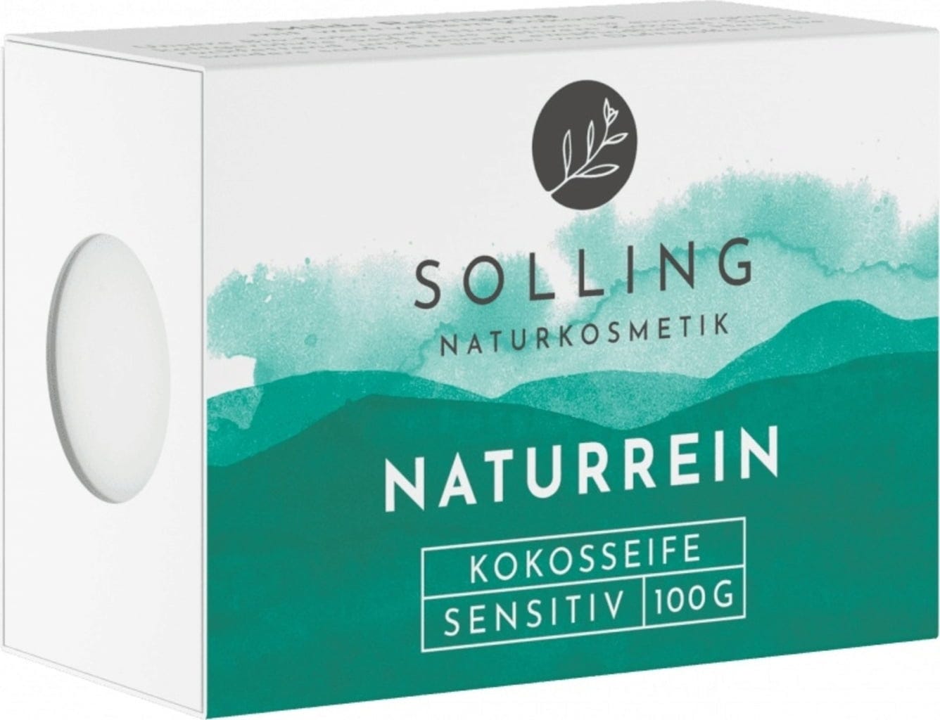 SOLLING Naturkosmetik  Naturreine Kokosseife, 100 g