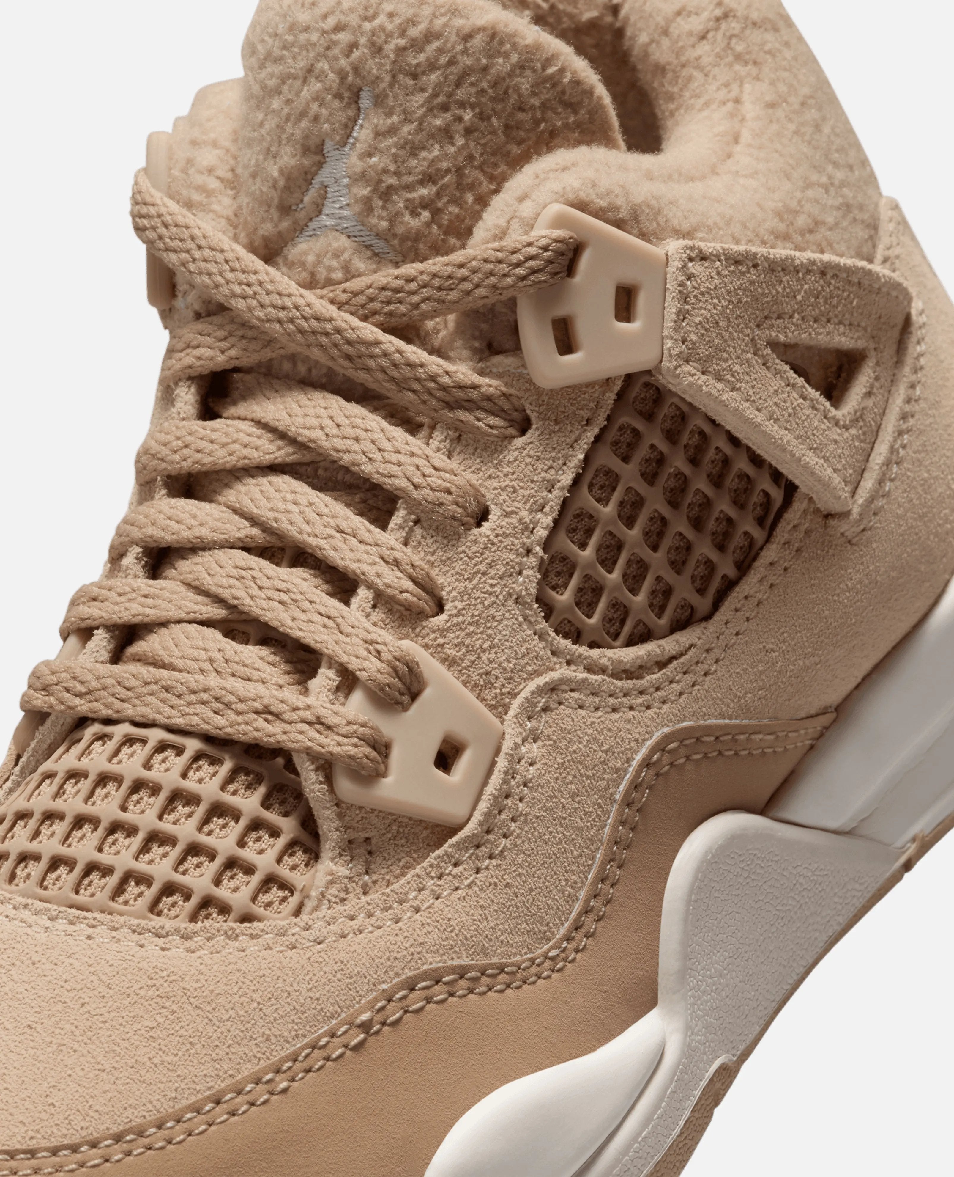 Nike Air Jordan (PS) 4 Retro Tex (Hemp/LT Orewood BRN)