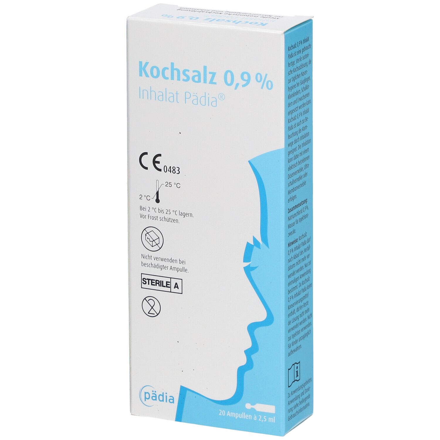 Kochsalz 0,9 % Inhalat Pädia