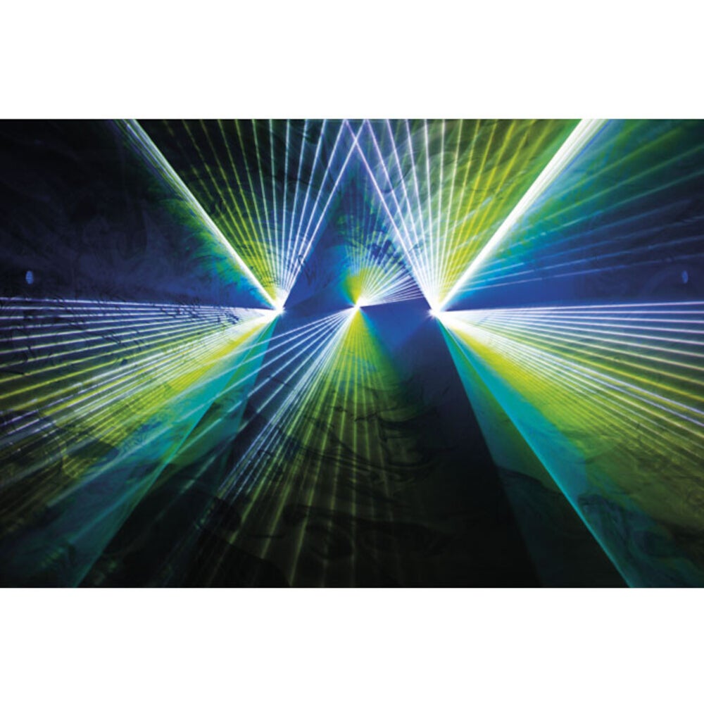 Showtec Solaris 3.0 RGB-laser met Pangolin FB4