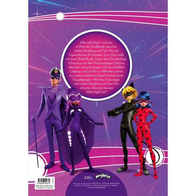Miraculous - Die Abenteuer von Shadybug und Claw Noir in Paris