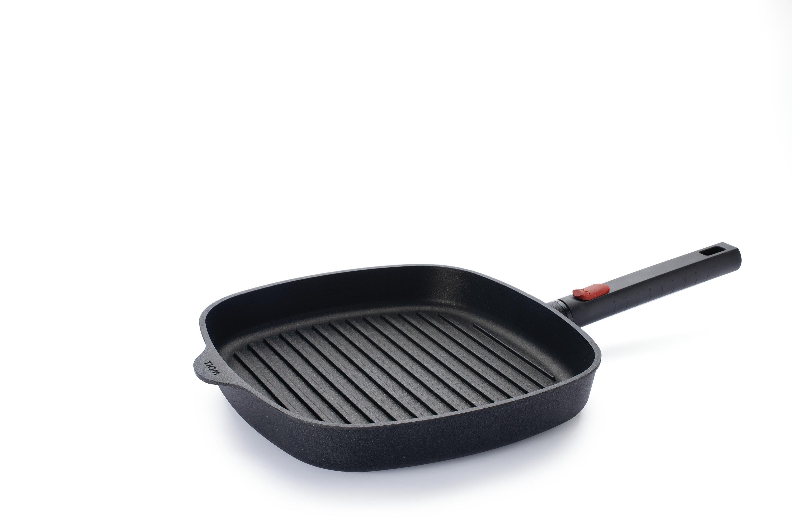 Diamond Logic XR Guss-Steakpfanne, viereckig, mit Rillen