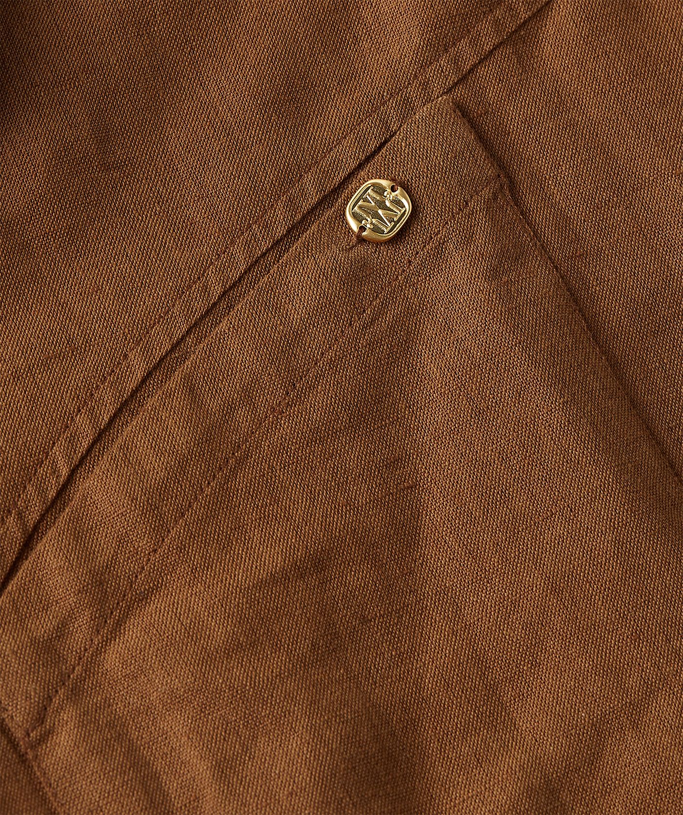 JV-PIENNA oversized playsuit - brown