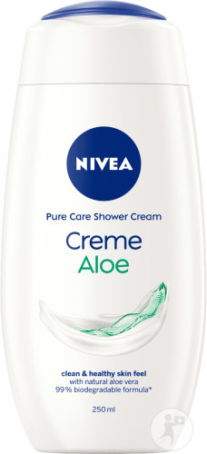 Nivea Care Shower Crème De Douche Avec Aloe Flacon 250ml