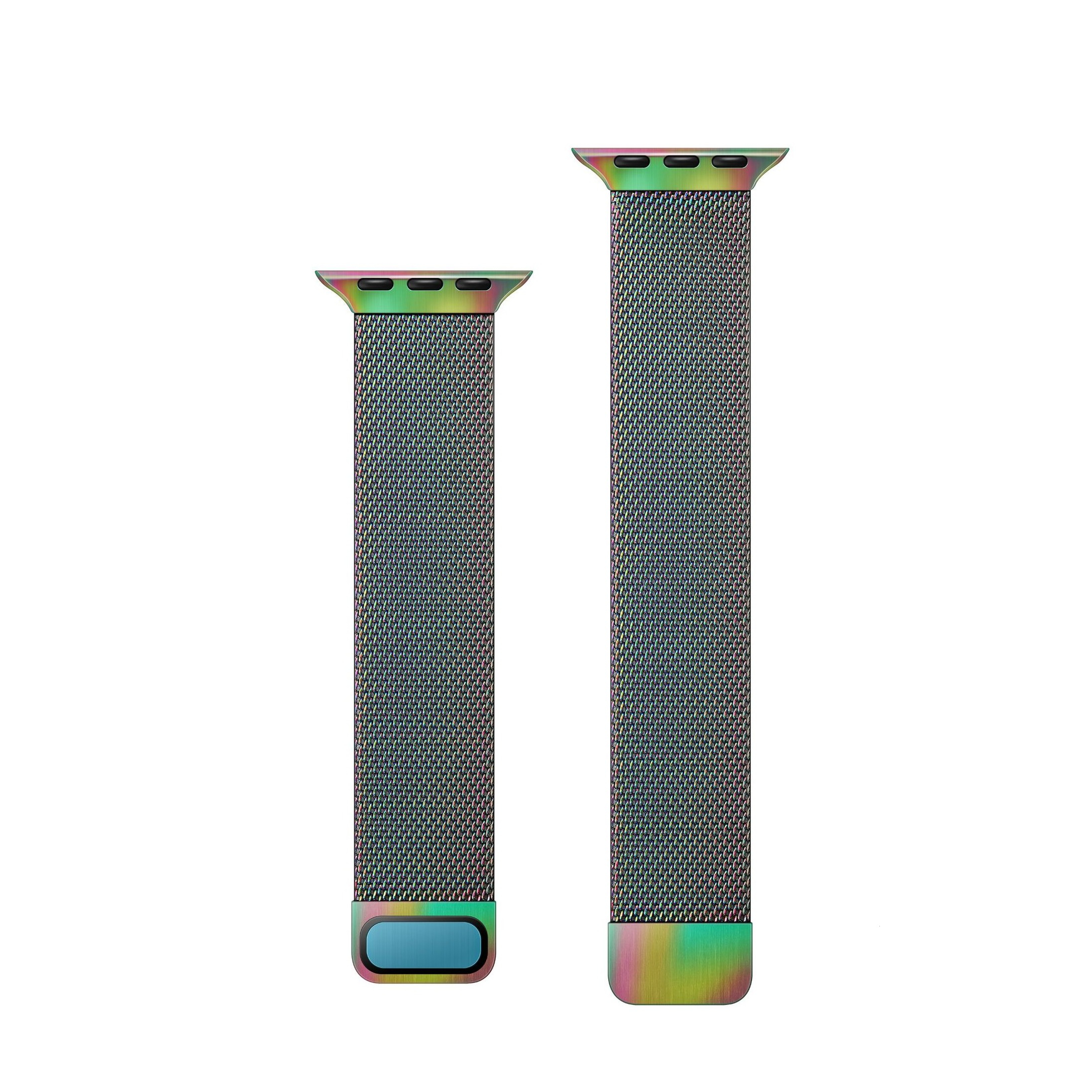 Apple Watch (42/41/40/38 mm) Magnet Armband Milanaise (Gelenkumfang: 175-245mm) - Rainbow