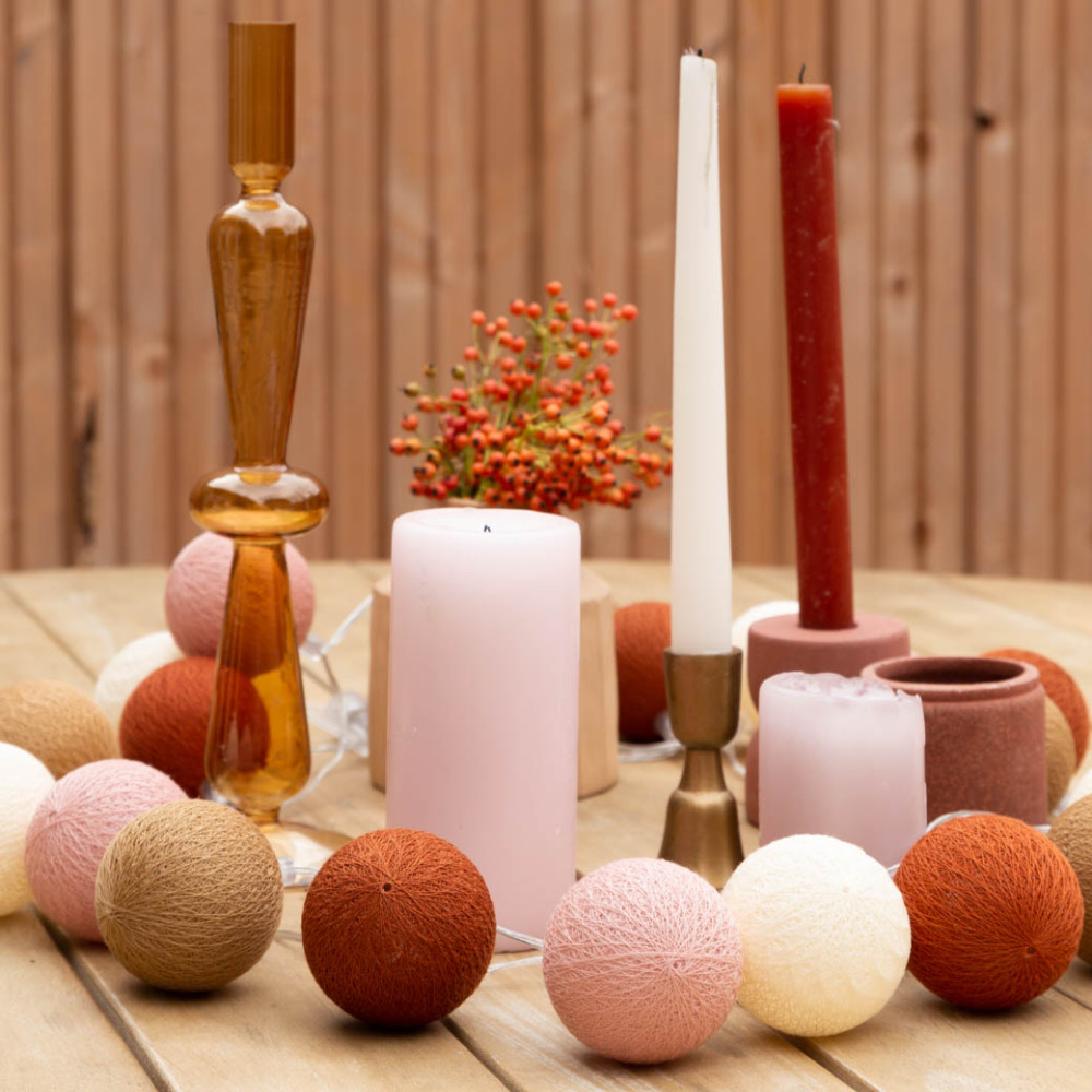 Cotton Ball Lights Outdoor starter kit lichtslinger - Terraza