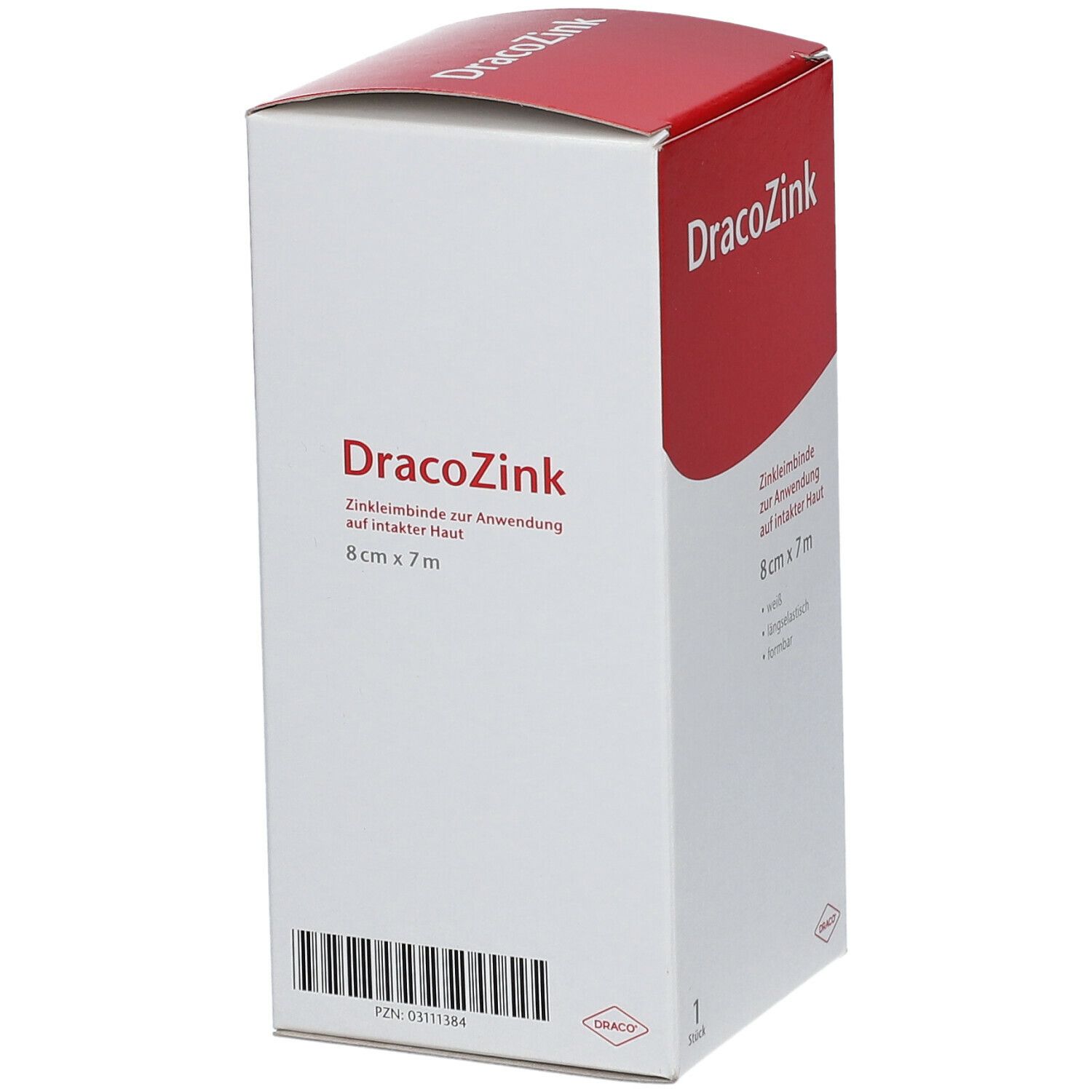 DracoZink Zinkleimbinde 8 cm x 7 m
