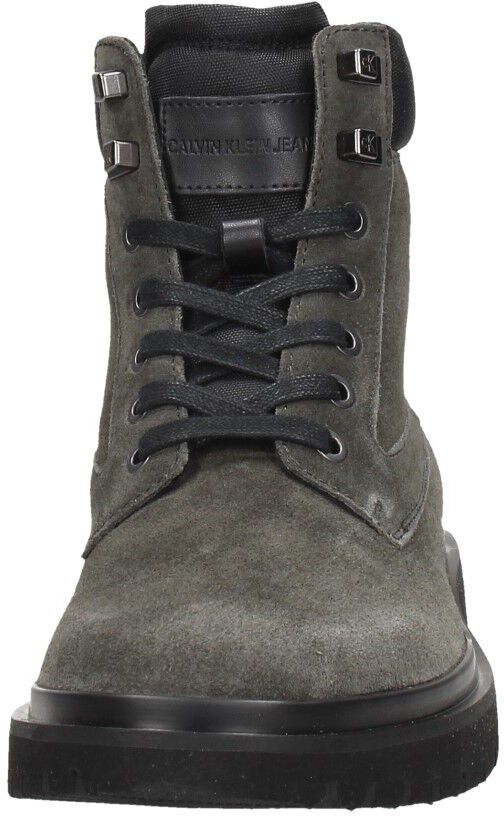 Calvin Klein Lug Mid Lace Up Boot Hike taupe