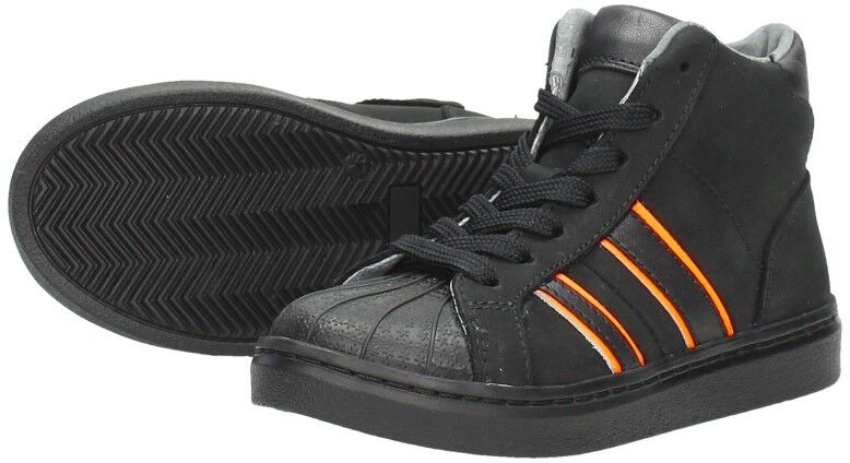 Keq Jongens veterschoenen zwart