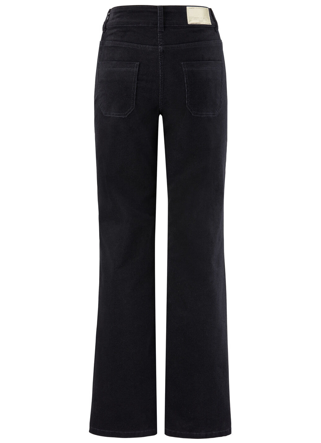 Cordhose mit weitem Beinverlauf