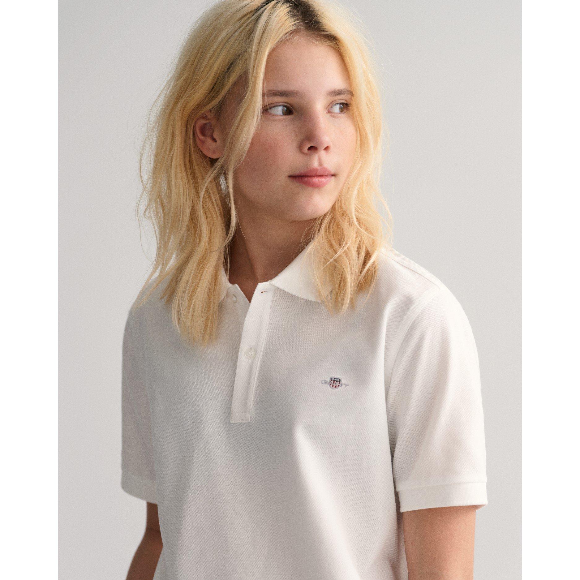 Gant Teens Tipped Piqué Polo Shirt
