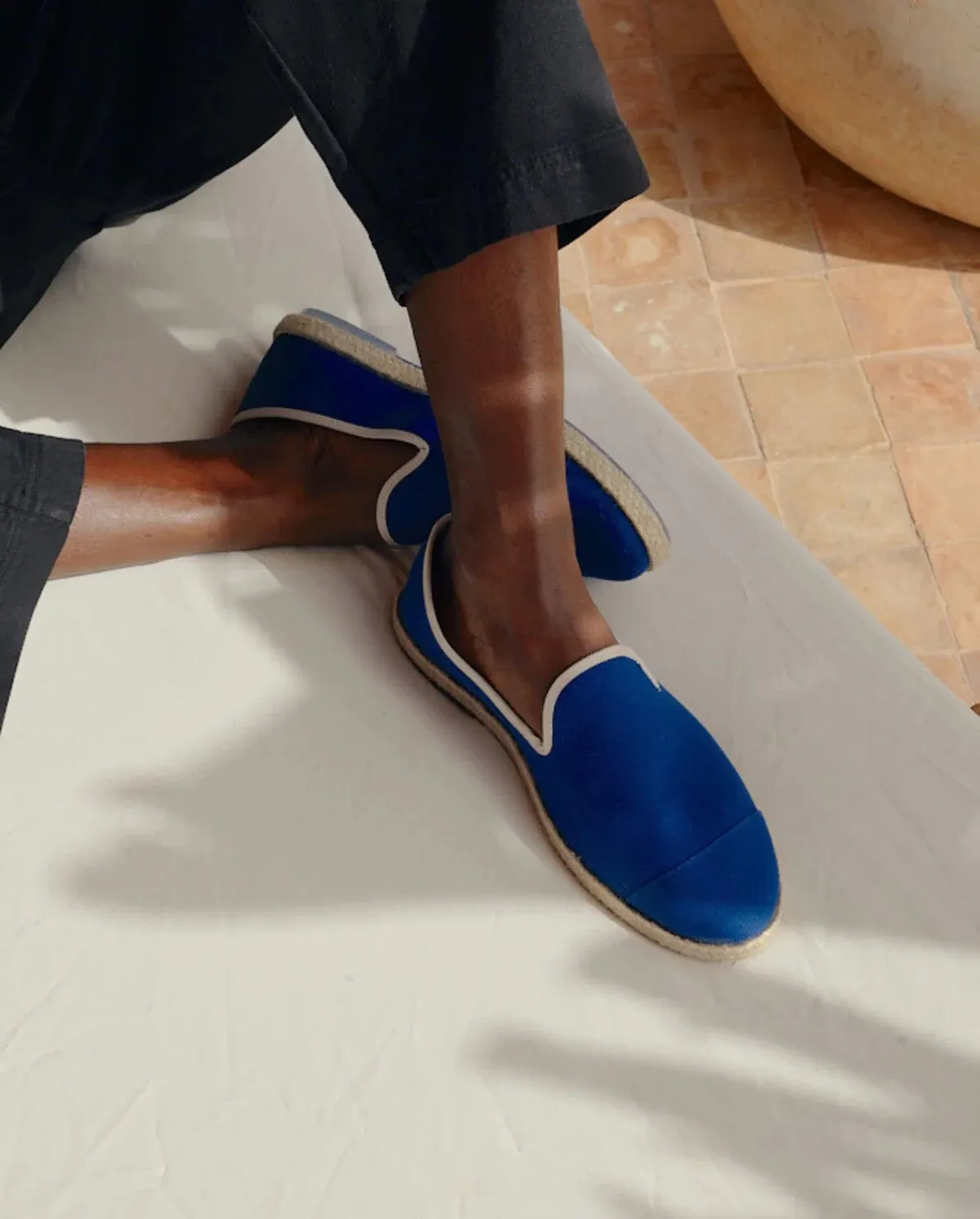 Espadrille en coton Angarde
