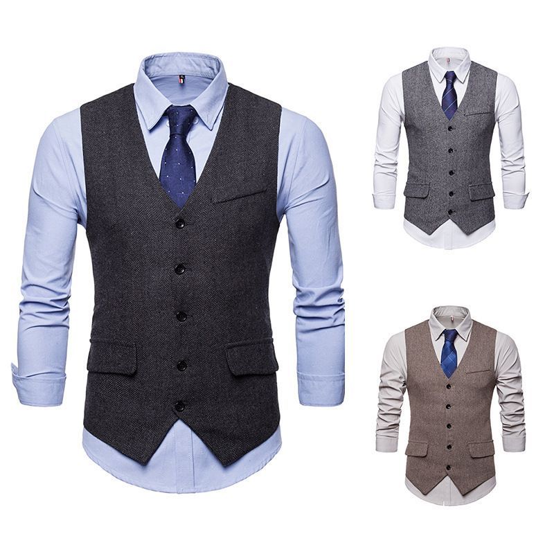 Aozora - Vest met knoopjes
