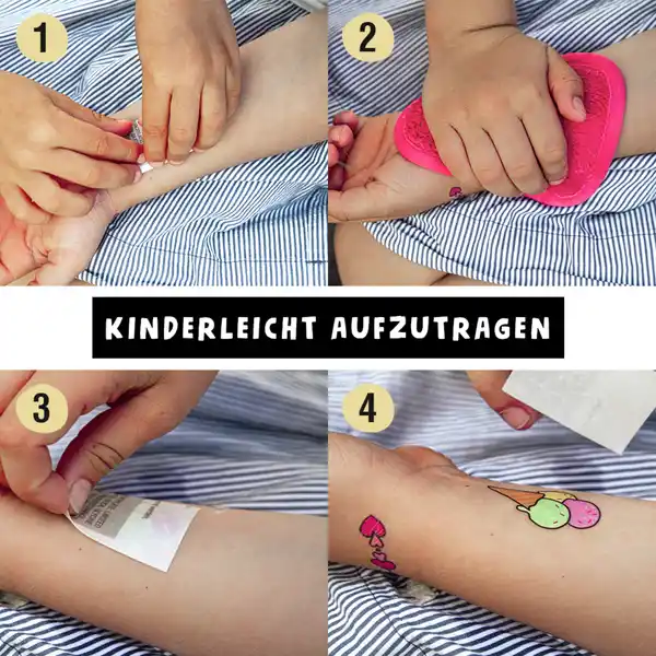 Temporäre Tattoos Set 04
