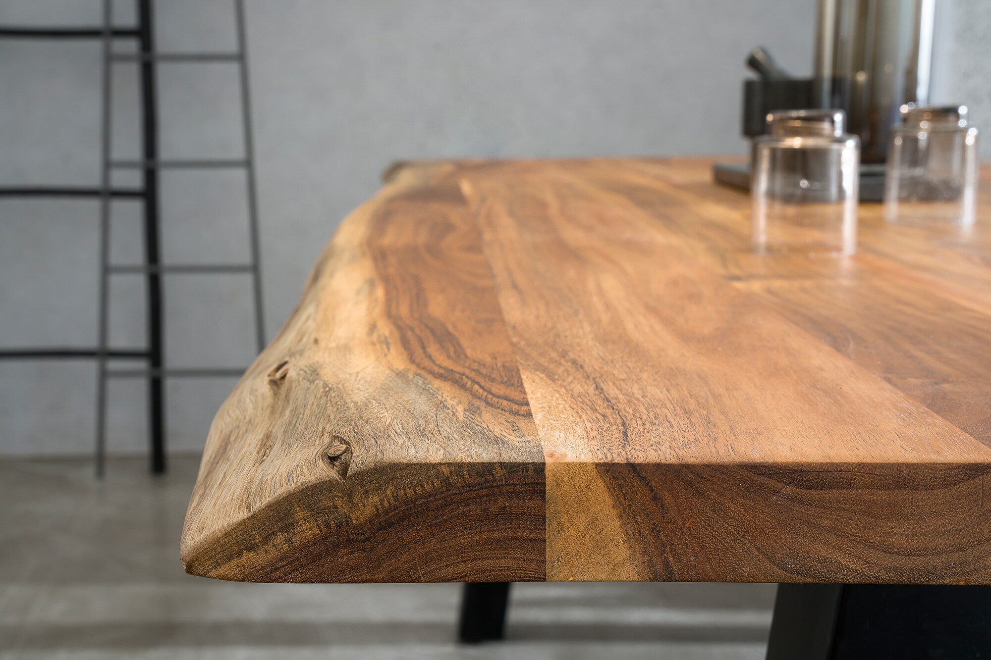 Esstisch Akazie 240x110 cm Esszimmertisch Küchentisch Tisch Holztisch