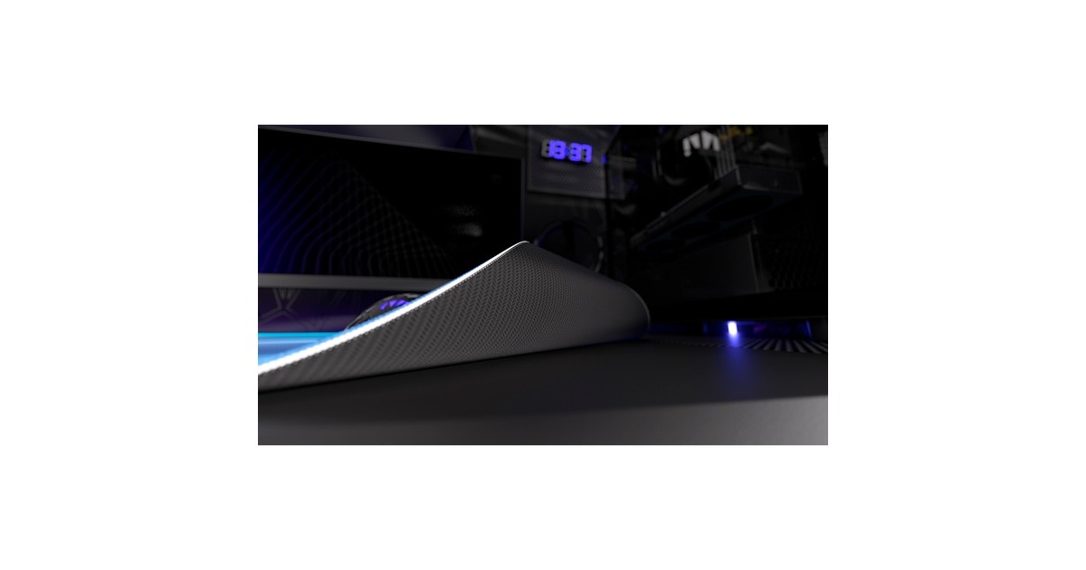 ENDORFYCrystal Blue XL gaming muismat  (Blauw/lila)