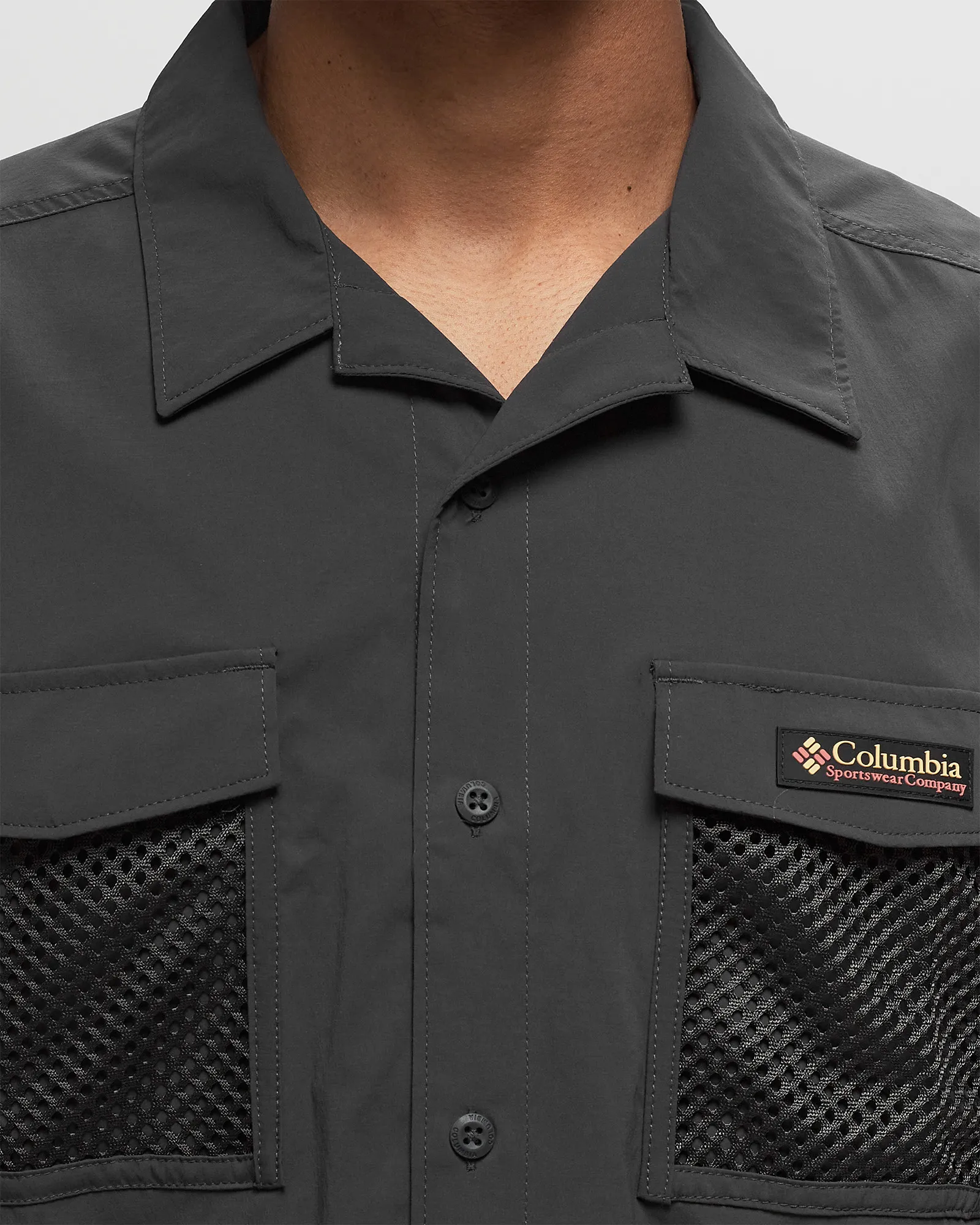 Columbia Painted Peak Woven SS Top