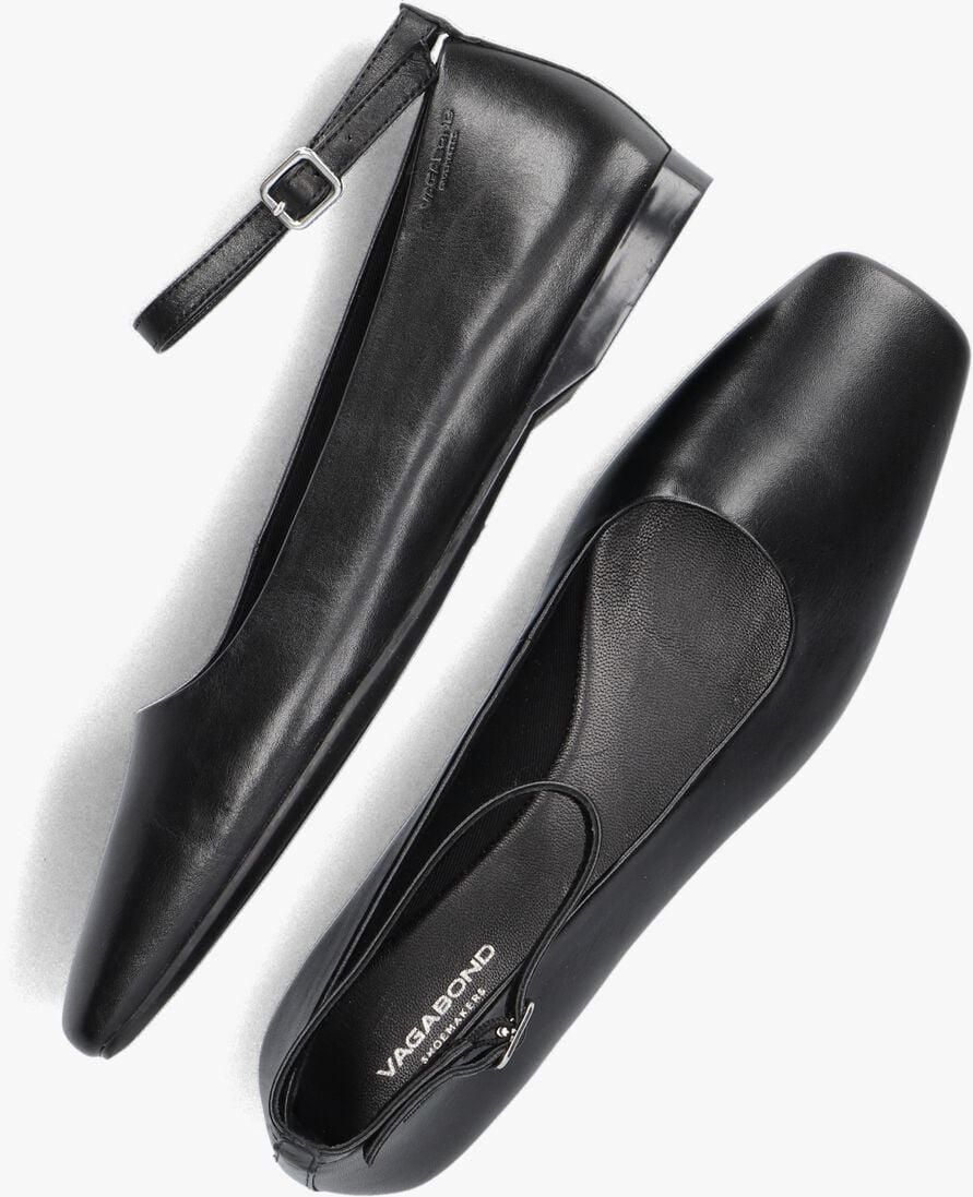 VAGABOND SHOEMAKERS zwarte vagabond shoemakers ballerina's delia